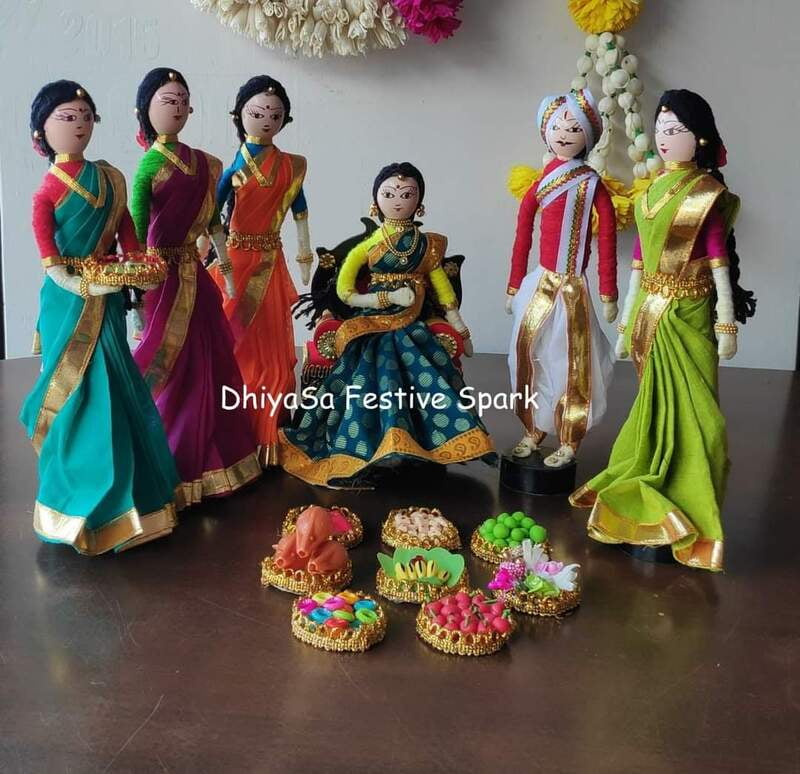 Seemantham Doll set