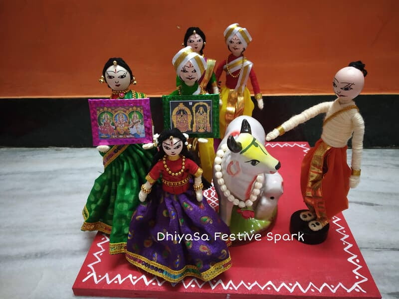 House Warming Woollen Doll Set House Warming Woollen Doll Set