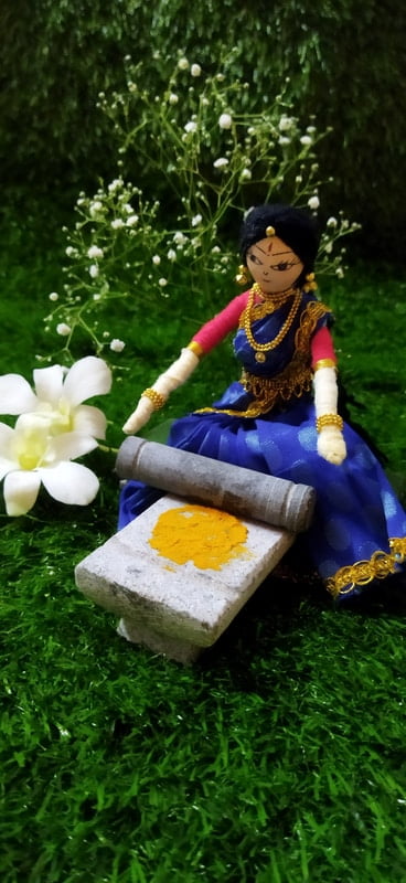 Mangalasnanam Pasapu Doll Set Mangalasnanam Pasapu Doll Set