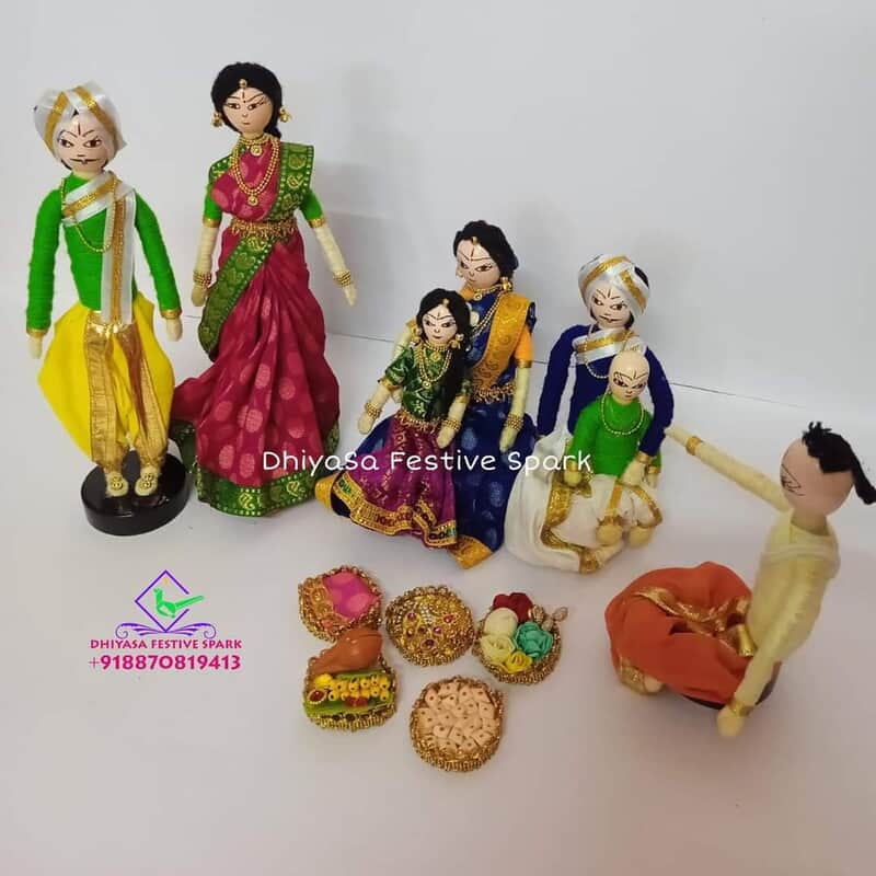 Ear Piercing Woollen Doll Set Ear Piercing Woollen Doll Set