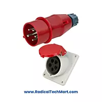 Plug and Socket 16A 5PIN