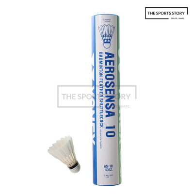 Badminton Shuttle -FEATHER AS10 WHITE Badminton Shuttle -FEATHER AS10 WHITE
