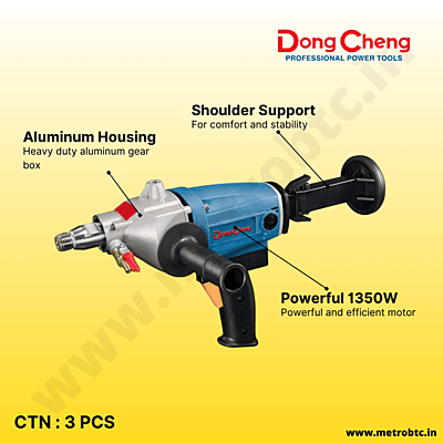 DongCheng Diamond Drill DZZ90 (1350W , 4 Inch)