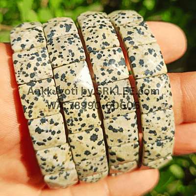 Dalmatian Jasper Pyramid Bracelet Dalmatian Jasper Pyramid Bracelet