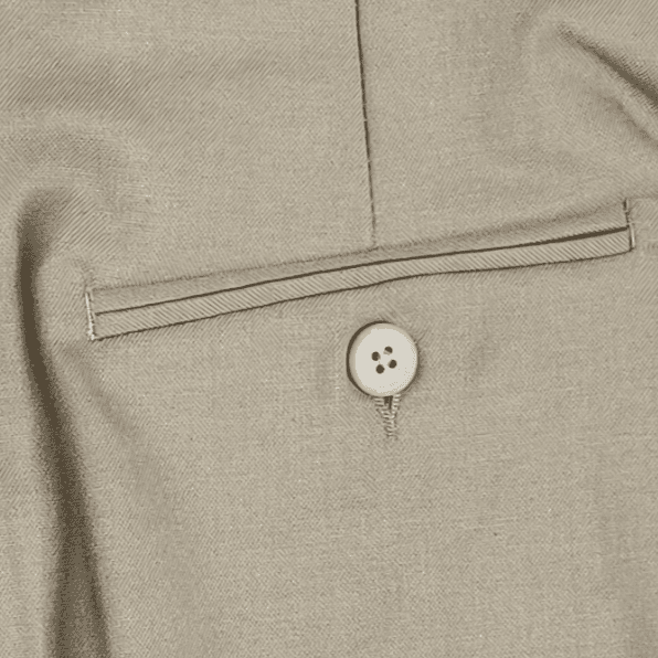 Dark Vanilla Plain Pant