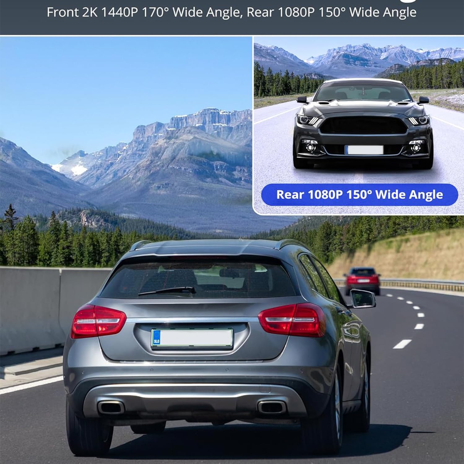 Dash Cam 2K WiFi , G-Sensor, GPS Support, Time-Lapse & Loop Recording, Motion Detection, Compact Car Camera - SY02 Dash Cam 2K WiFi , G-Sensor, GPS Support, Time-Lapse & Loop Recording, Motion Detection, Compact Car Camera - SY02