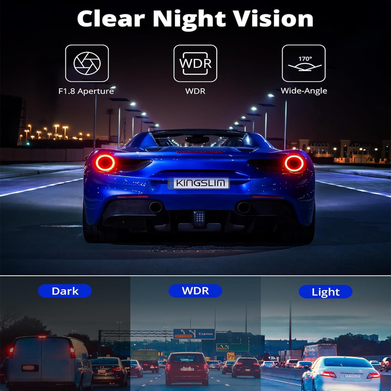 Dash Cam 2K WiFi , G-Sensor, GPS Support, Time-Lapse & Loop Recording, Motion Detection, Compact Car Camera - SY02 Dash Cam 2K WiFi , G-Sensor, GPS Support, Time-Lapse & Loop Recording, Motion Detection, Compact Car Camera - SY02