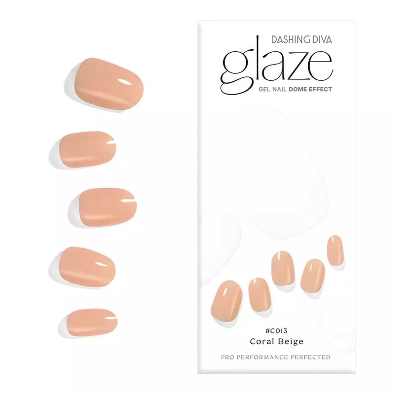 Dashing Diva Glaze Coral Beige