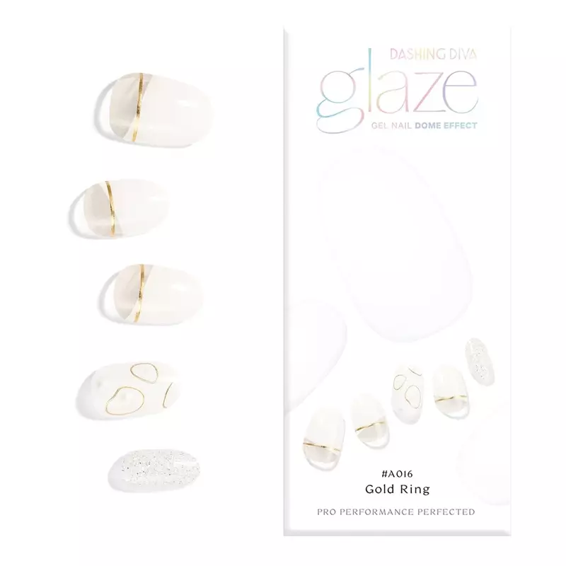 Dashing Diva Glaze Gold Ring