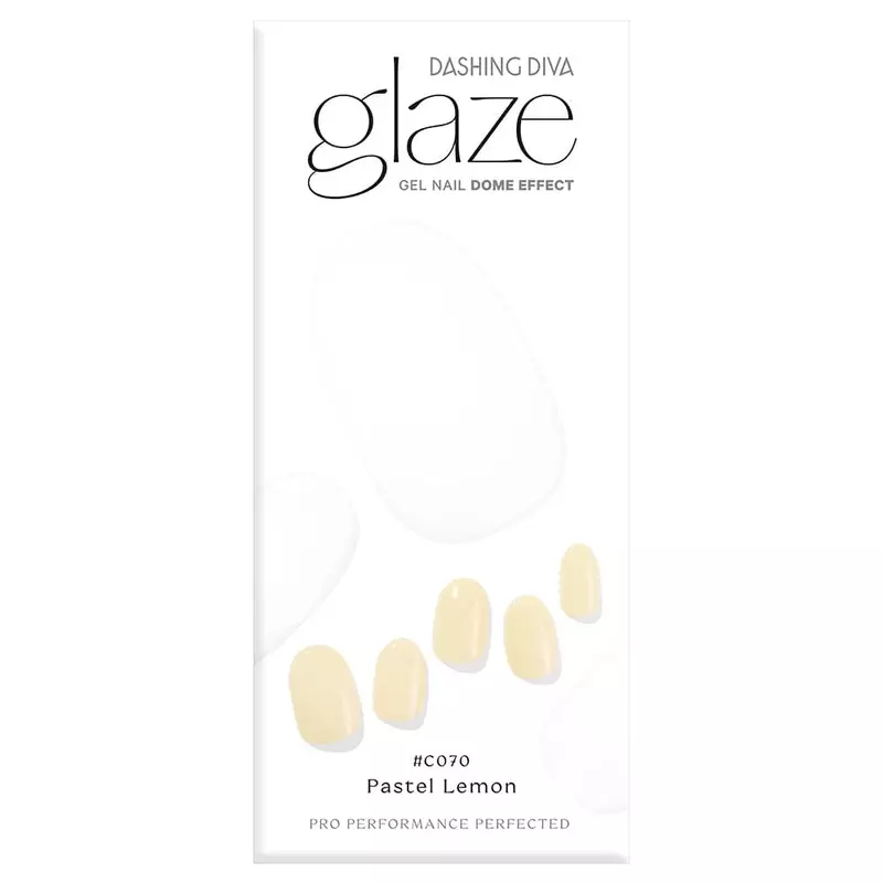 Dashing Diva Glaze Pastel Lemon