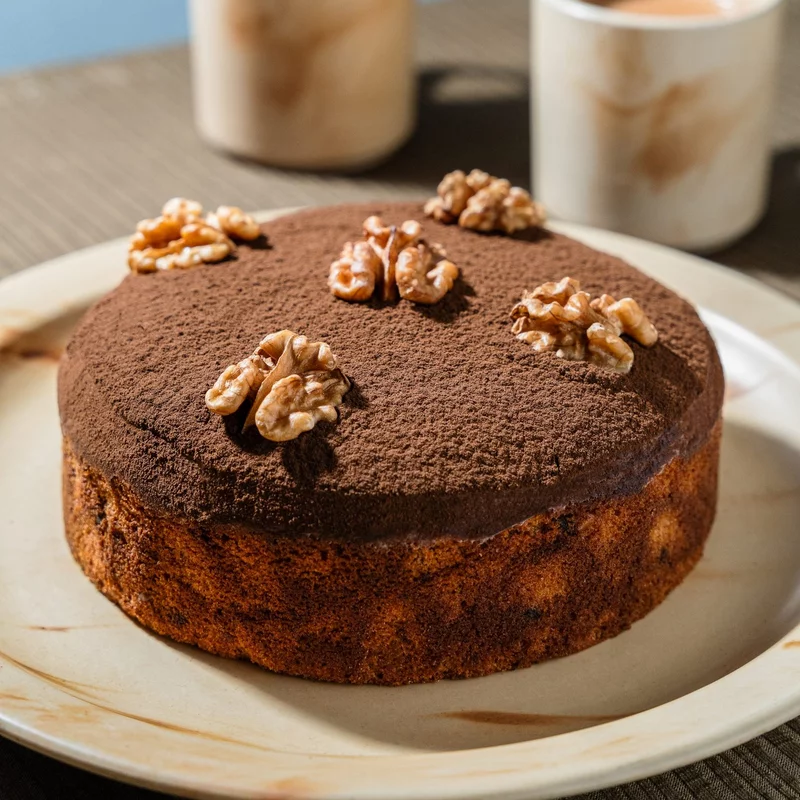 Date Walnut Tea Cake (Gluten Free)