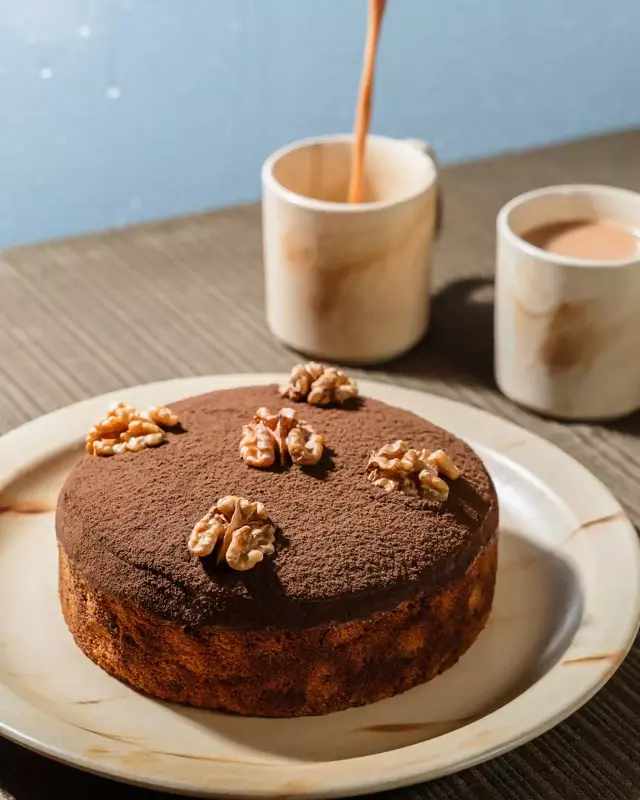 Date Walnut Teacake 500 Gms - Gourmestan