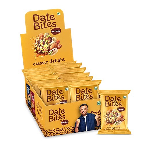 Farmely-Dates Bites-Classic Delight-240g (12 Piece) Farmely-Dates Bites-Classic Delight-240g (12 Piece)