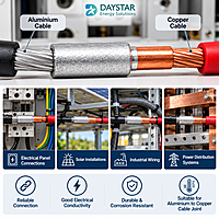 25mm² Al Barrel to Cu Barrel Cable Connector