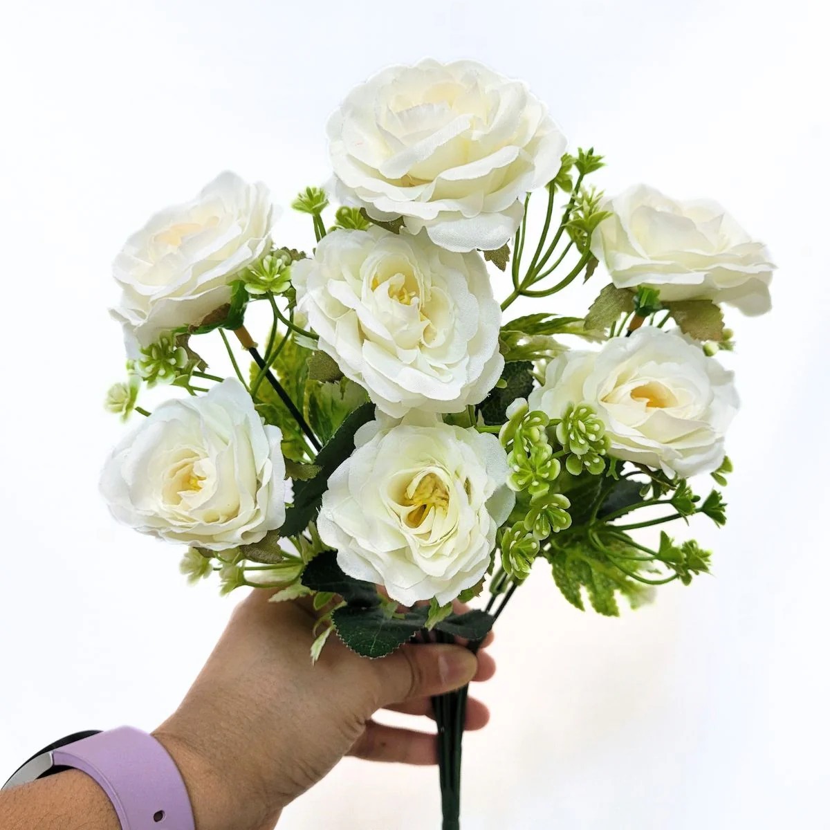 Rose Bunch White with fillers