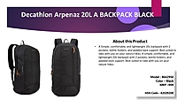 Backpack Decathlon