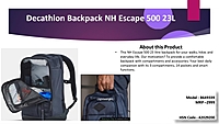 Backpack Decathlon
