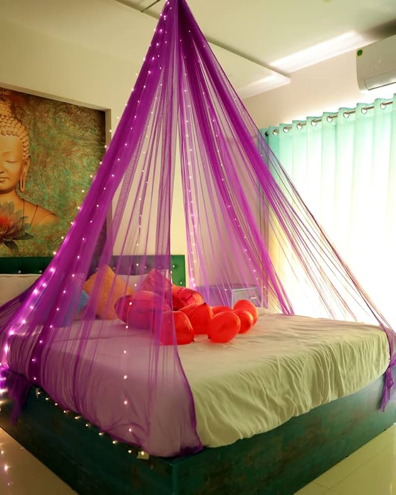 Decoration Net Purple