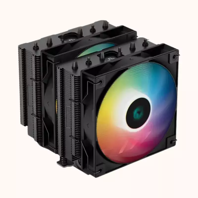 Deepcool ARGB BLACK Dual Fan Aircooler-AG620
