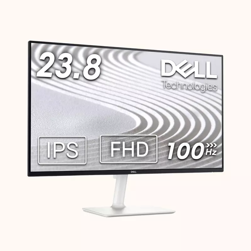 Dell-Grey 60.47cm (23.8") FHD Monitor- S2425H