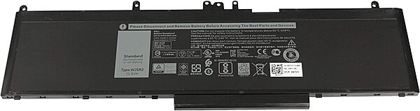 Techie Compatible Battery for Dell WJ5R2 – Precision 3510, Latitude 5570 Laptops 5500mAh 6-Cell