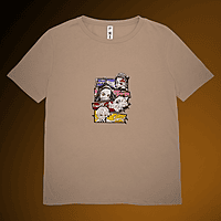 Demon Slayer Gang | Oversized T-Shirt | Off-White