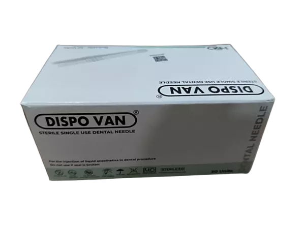 Dispo Van Dental Needles (25mm) - (Pack of 50)