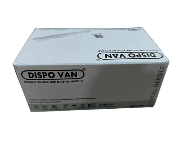 Dispo Van Dental Needles (25mm) - (Pack of 50)