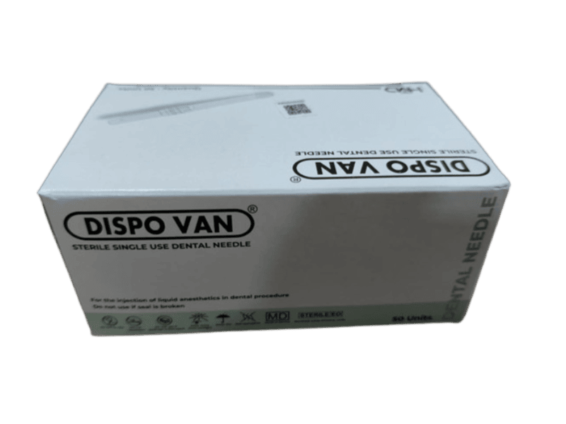 Dispo Van Dental Needles (25mm) - (Pack of 50)