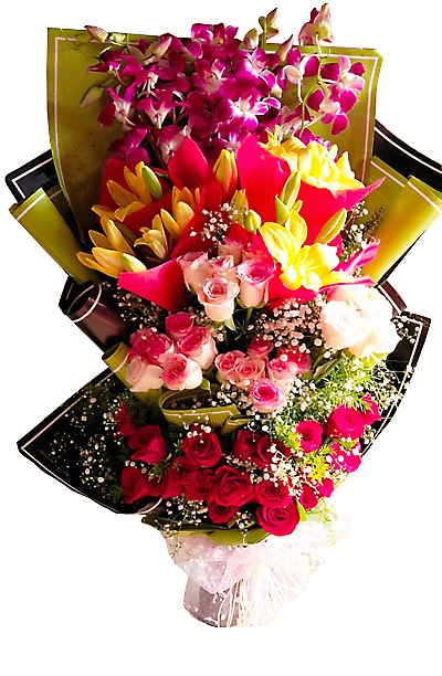 Denver Basket Bouquet