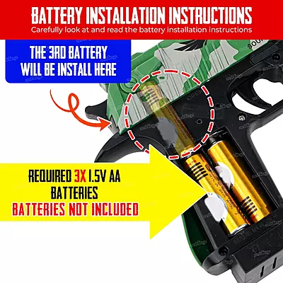 Desert Eagle Toy Gun Pistol with Light and Sound
