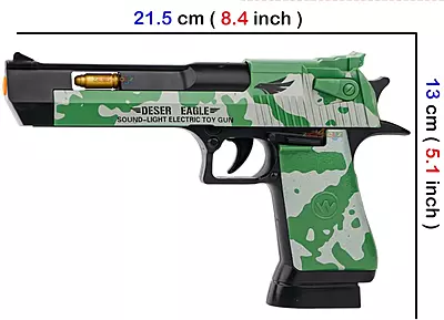 Desert Eagle Toy Gun Pistol with Light and Sound