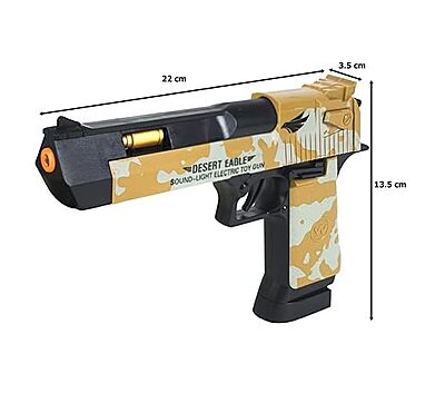 Desert Eagle Toy Gun Pistol with Light and Sound
