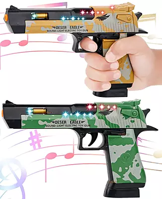Desert Eagle Toy Gun Pistol with Light and Sound
