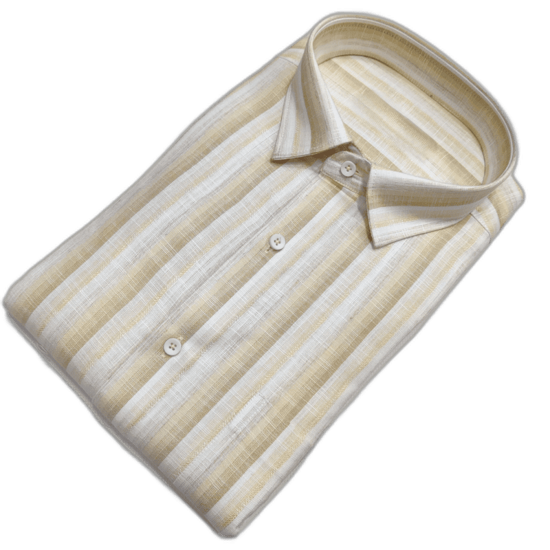 Stripes Cotton Blended Shirt