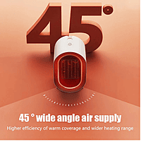 Zigdeal Desktop Heating Fan – Compact Room Heater | Quick Warm Air | Home & Office Use