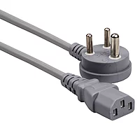 Laptop Power Cable, 3 Pin Type Connector, 1.5M Box Pack (Black)