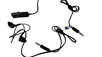 Detachable Wired Earphone with Dual 3.5mm Jacks and Mic Detachable Wired Earphone with Dual 3.5mm Jacks and Mic