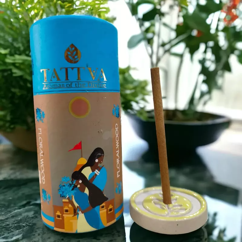 Tattva FLORAL WOOD Dhoop Sticks