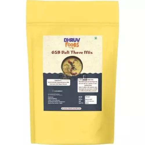 Dhruv Foods GSB Dali Thove Mix