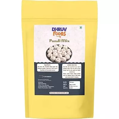 Dhruv Foods Instant Pundi Mix โ Authentic Taste of Karnataka- 500g
