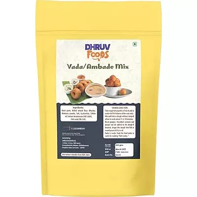 Dhruv Foods Vada/Ambade Mix – Authentic South Indian Taste- 200g