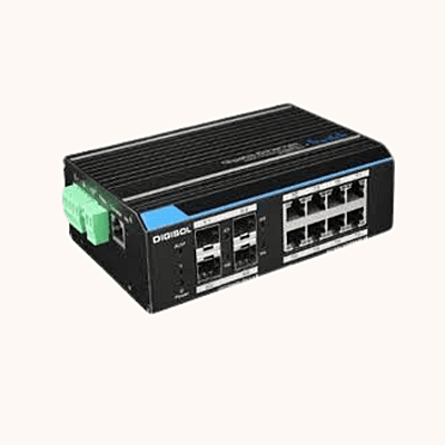 Digisol L2 Managed Din-Rail Industrial Gigabit Switch- DG-IS4512E