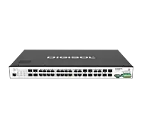 Digisol 24 Port L3-lite Stackable Managed Rack Mount Industrial Switch – DG-IS4628SE
