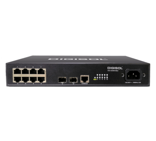Digisol L2 Gigabit Dual Stack Intelligent Switch – DG-GS4610E2