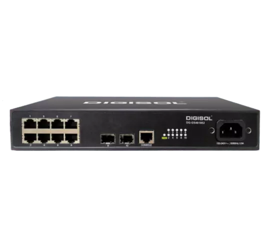 Digisol L2 Gigabit Dual Stack Intelligent Switch – DG-GS4610E2