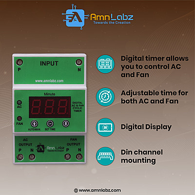 Digital AC & Fan Cyclic Timer Digital AC & Fan Cyclic Timer
