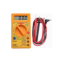 LCD Display Digital Multimeter ,Accurate Voltage & Current Testing, Compatible for Home, Lab & Industrial Use (Yellow) LCD Display Digital Multimeter ,Accurate Voltage & Current Testing, Compatible for Home, Lab & Industrial Use (Yellow)