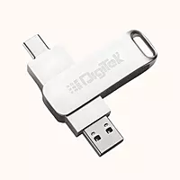 Digitek Dual USB 3.2 128GB Pen Drive with USB-A & Type-C Support – DDUD-128G
