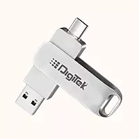 Digitek Dual USB 3.2 128GB Pen Drive with USB-A & Type-C Support – DDUD-128G